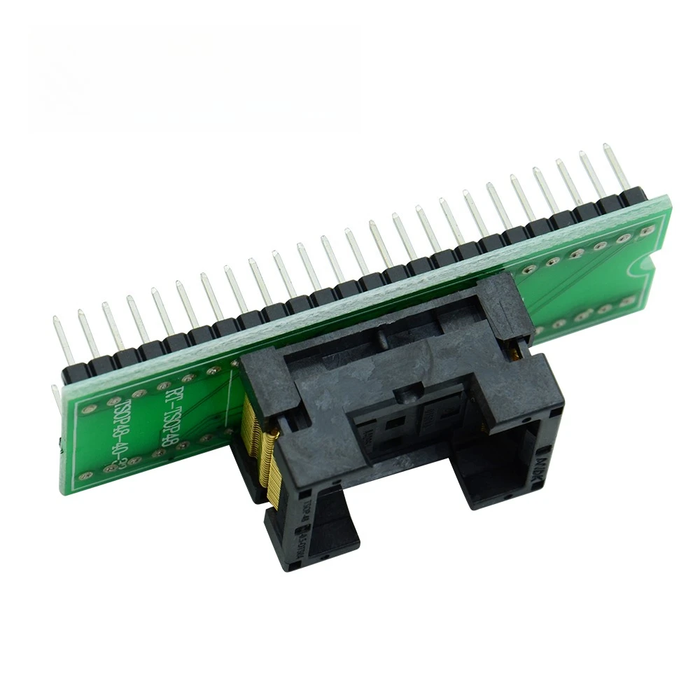 Picture 7: TSOP48 to DIP48 Adapter TSOP48 Socket TSOP-48-0.5-OTS04B for RT809F RT809H T56 for XELTEK USB Programmer Double Contact