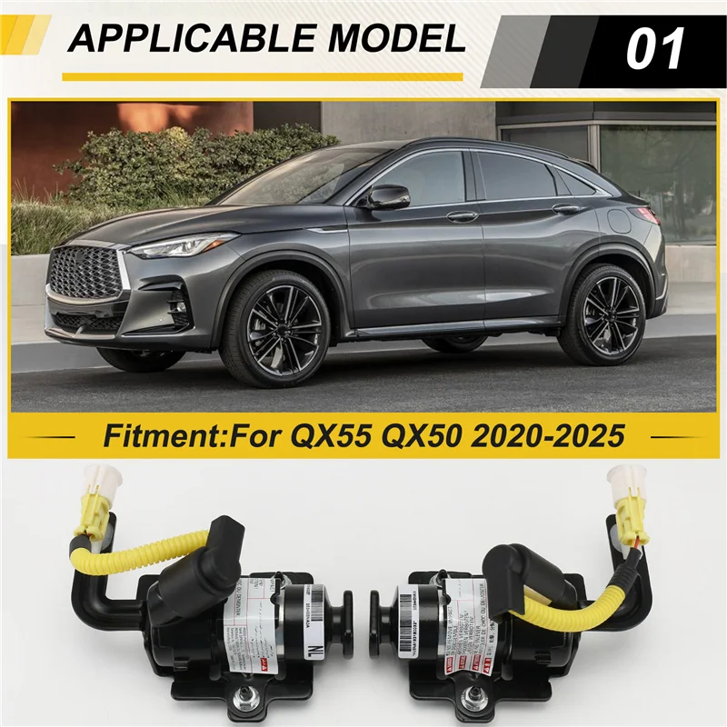 ชุดตัวกระตุ้นบานพับฝากระโปรงหน้า B50C 25345-5NA0A 25344-5NA0A 1 คู่ สำหรับ Infiniti QX55 QX50 2020-2025 253455NA0A 253445NA0A