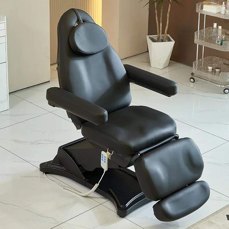 Modern Cosmetic Eyelash Spa Facial Recliner Massage Table Electric Beauty Bed Camilla Lashes Electrica Tattoo Salon Furniture