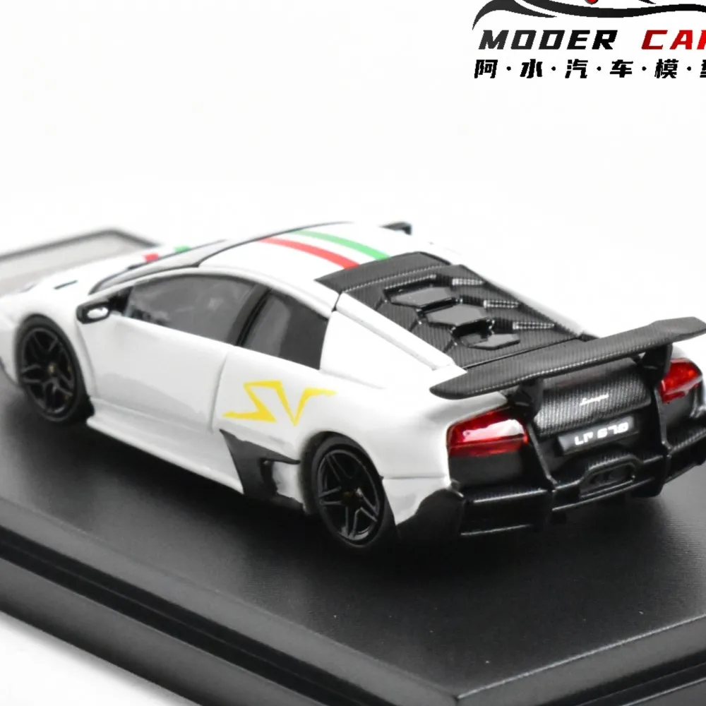

Литая под давлением модель автомобиля High Rev 1:64 LP670