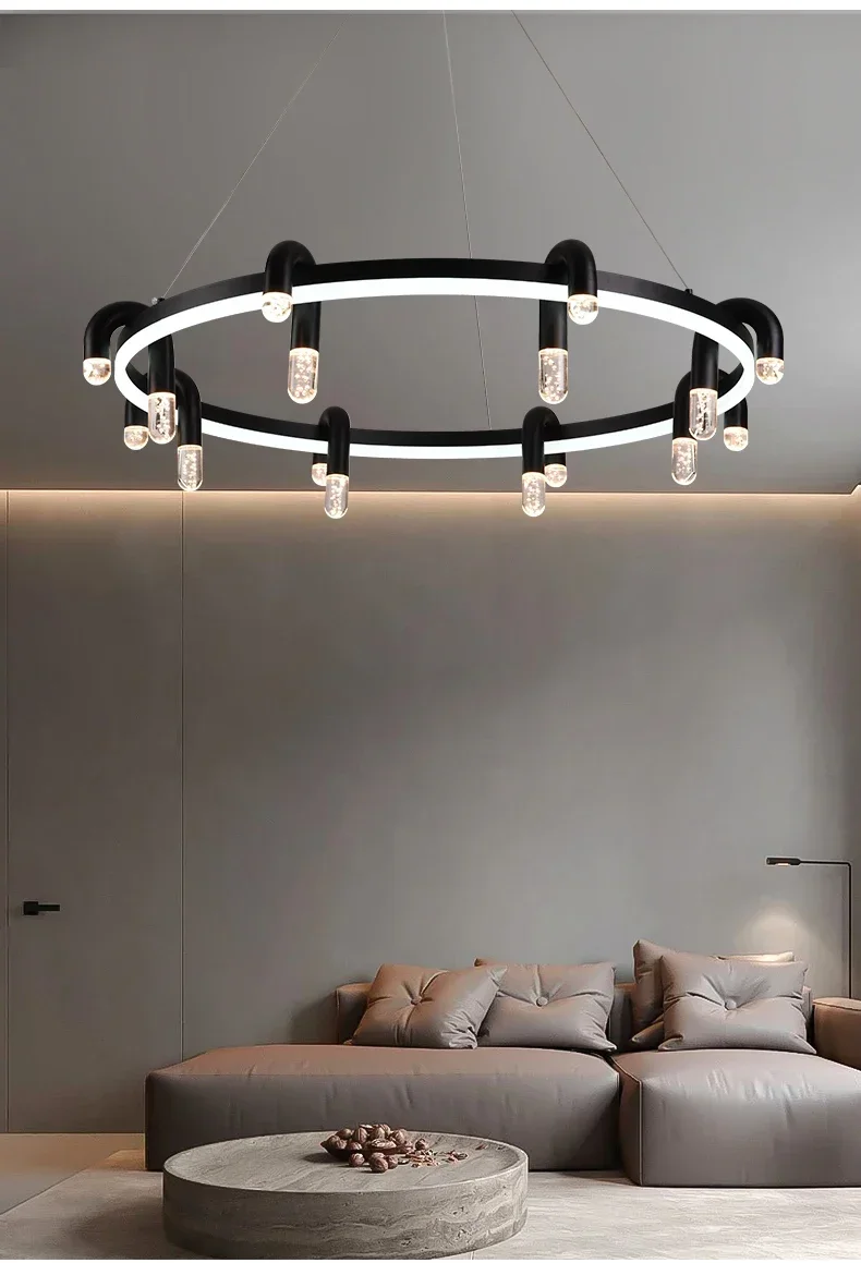 Nordic Living Room LED Chandelier