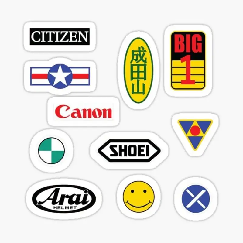 Kaneda's Stickers Sticker for Laptop Decor Bedroom Car Cute Cartoon Art Fashionable Public Suitcase