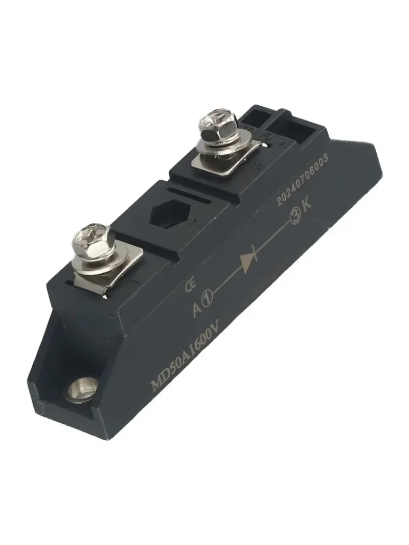 MD50A 1600V 50A For Solar Rectifier Diode with Heat Sink for Use in For Solar Panels and Wind Turbine DC Excitation
