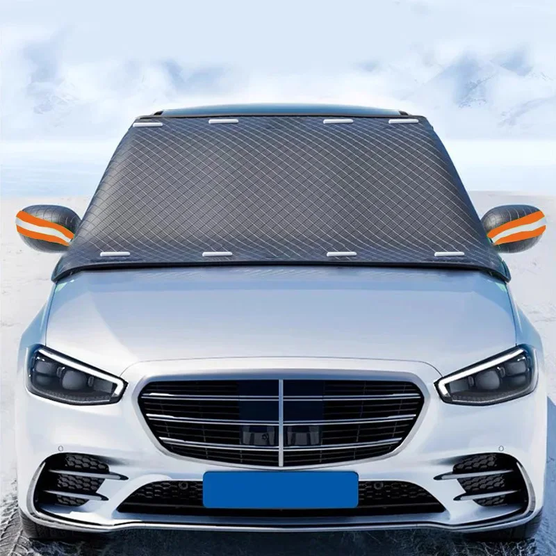 Front Windshield Protection Cover For Car Protector Prevent Snow Ice Sun Shade Dust Frost Freezing Sun Shade Car Outdoor Shade