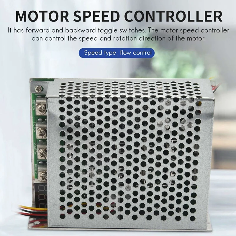 DC 10-55V 100A 3000W Motor Speed Controller Reversible PWM Control Forward And Reverse Controller