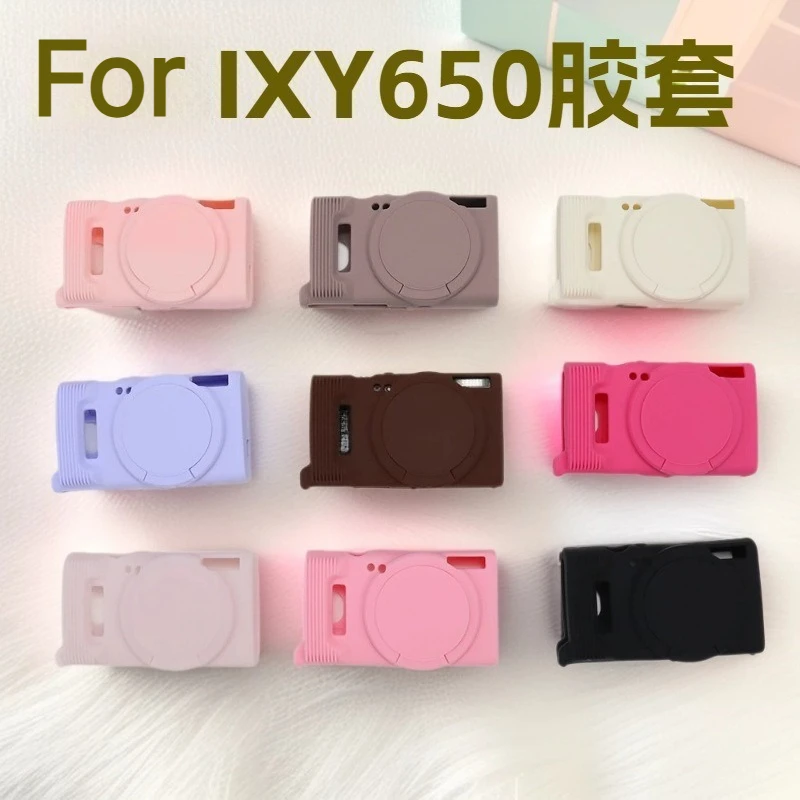 For Canon IXY 650 / ELPH 360 HS Silicone Case Anti-fall Scratch-resistant Protective Cover for Canon IXUS 285 HS Accessories