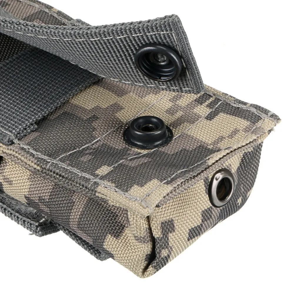 Taktische Molle Taschenlampe Tasche Taschenlampe Halter 9mm Magazin Einzel Mag Tasche Messer Holster M5 EDC Outdoor Jagd Werkzeug Tasche – Detail 4