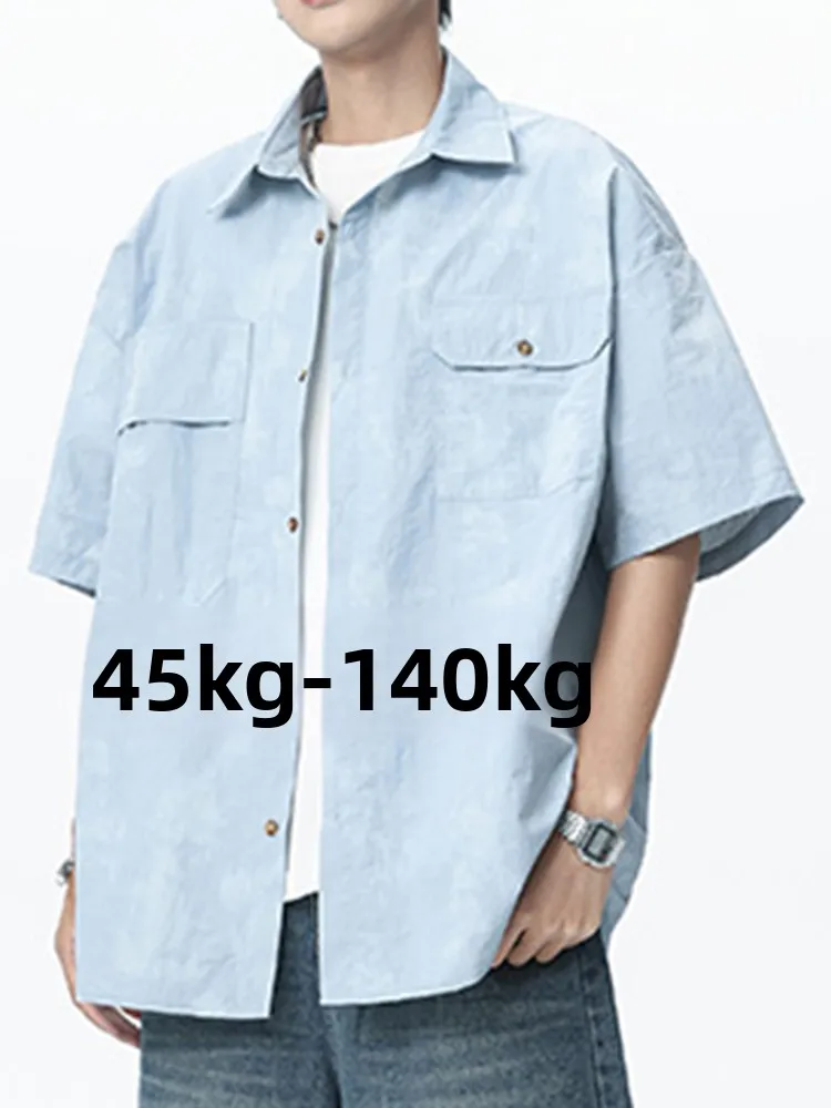 

Loose Fit Men's ort Sve irt Summer Casual Tie Dye Faion Urban Sle Breathable Lightweight Polyester Button up Coat