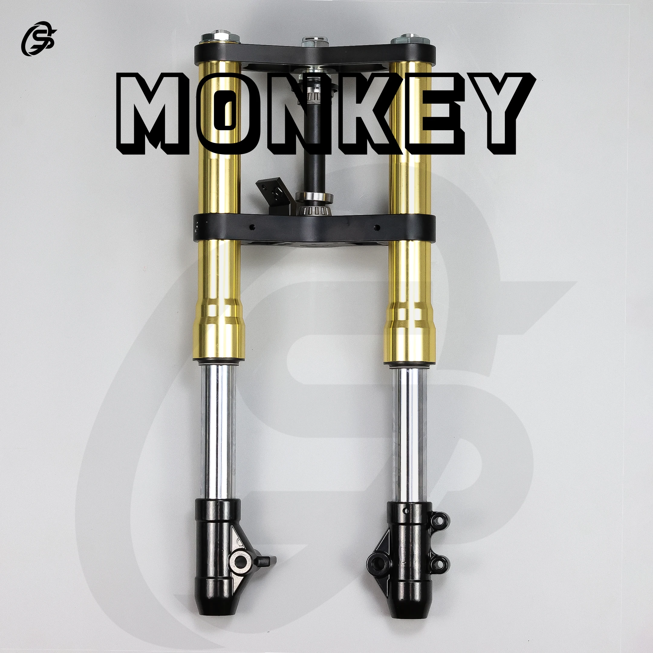 Z50 45mm Front Fork Kit Monkey 540mm Shock Absorber Kit Golden Motorcycles CNC Parts Rebound Speed Adjustable