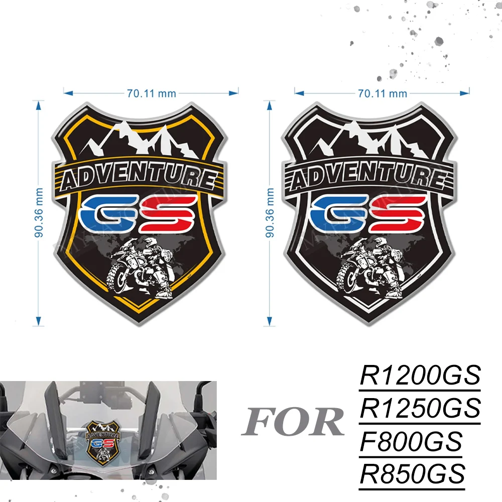 

GS Adventure Panniers Luggage Aluminium Stickers For BMW R1200gs F850gs F800gs R1250gs F750gs R1150gs G310gs R 1200 F800 Trunk