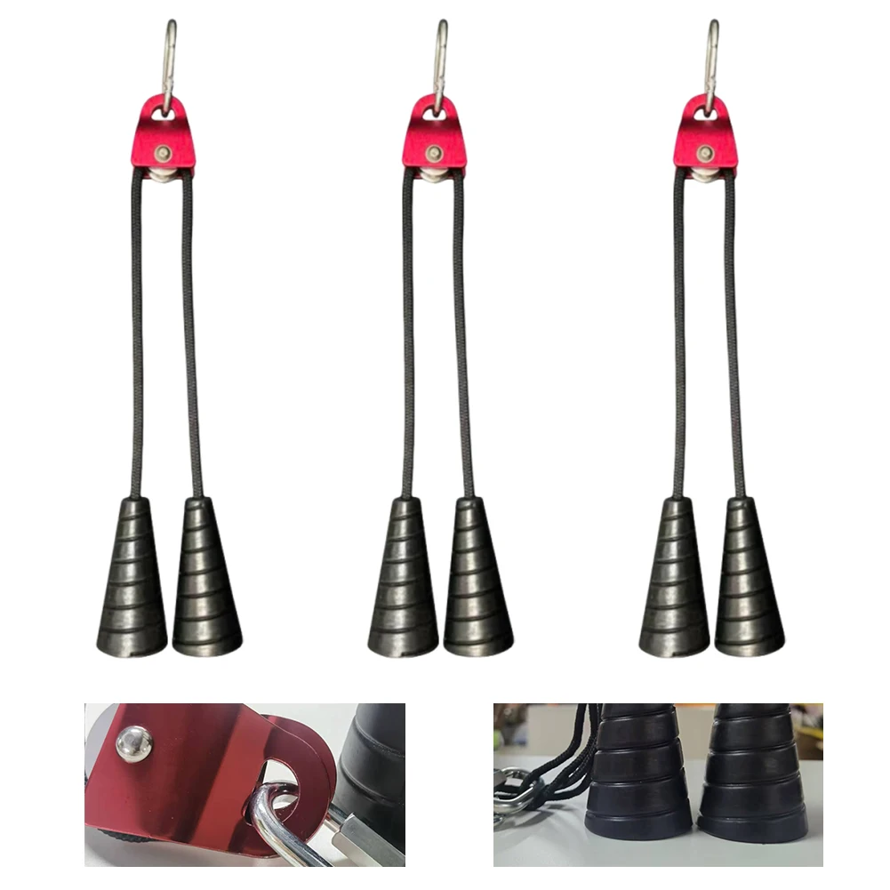 حبل ثلاثي الرؤوس مع مقابض LAT شريط سحب للأسفل غير قابل للانزلاق حبل ثلاثي الرؤوس مرفق كابل مقبض لياقة بدنية متعدد الوظائف لصالة الألعاب الرياضية المنزلية #2