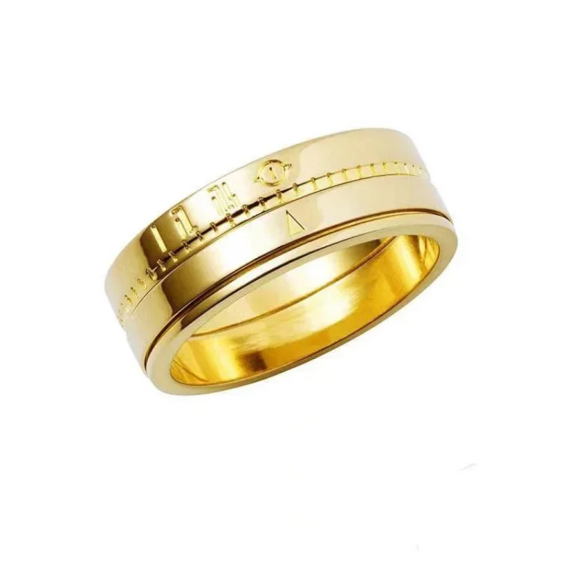 Willkommen in der Dämonen schule Iruma Kun Ring Frauen Fanfun Mann Ringe Schmuck Hochzeit Mode Paare Metall Gold Farbe Bague Femme