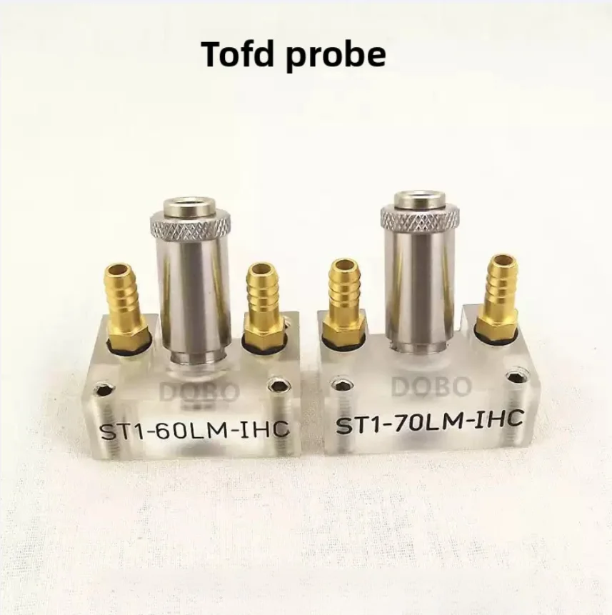 1PCS TOFD probe, weld inspection 5MHz φ 6 ultrasonic flaw detector composite wafer probe UT non-destructive testing