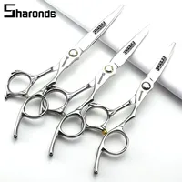 SHARONDS Hairdressing Professional Scissors 5.5/6/6.5/7/8 Inch Barber Supplies Dedicated Styling Shears Hair Cutting Tools