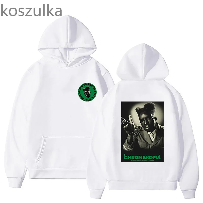 Tyler Creator Chromakopia Album Merch Hoodie Women Men Long Sleeve ST CHROMA Sweatshirt Fashion Pullover Clothes Streetwear Tops