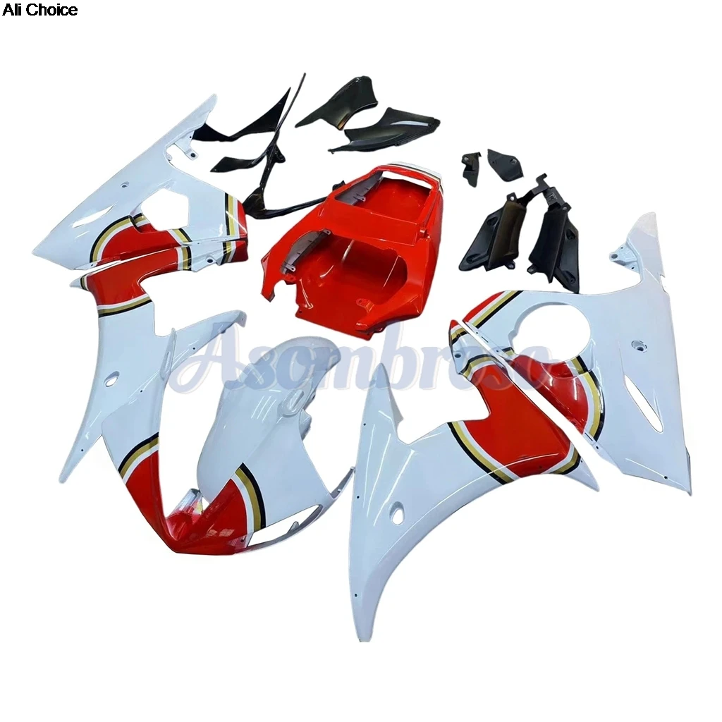 R6 2003-2005 ABS Injection Fairing Kit For Yamaha YZF-R6 R6S 2006-2009 Full Body Panels LUCKY Painted Set