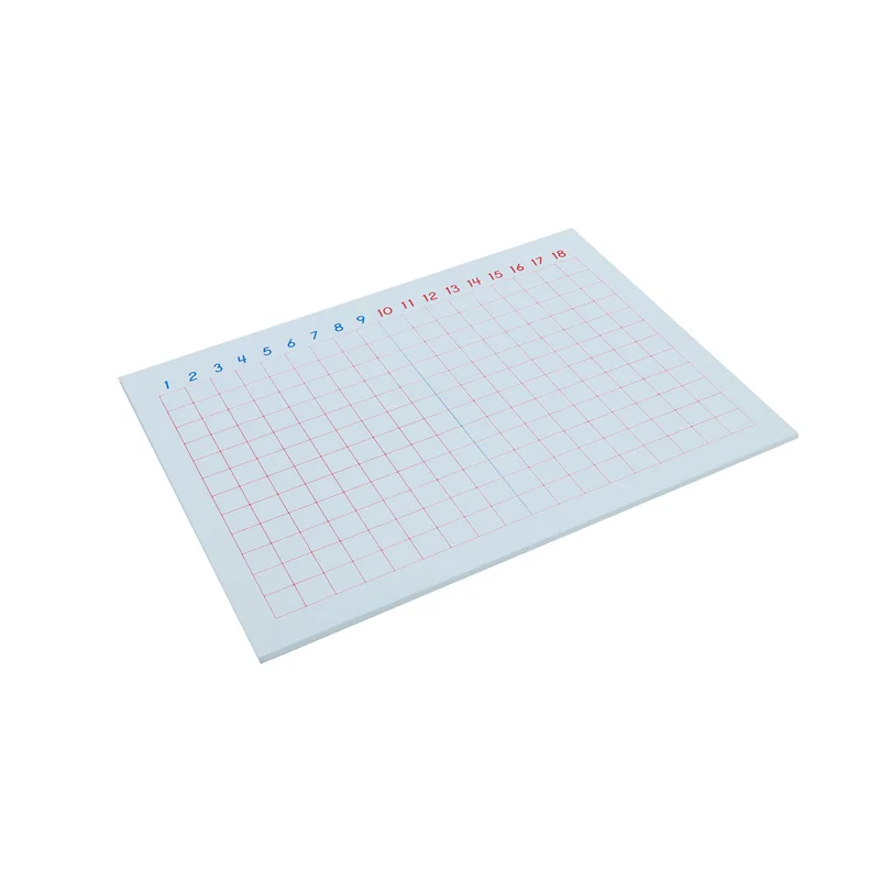 Juego de tablero de tira de resta Montessori, juguetes educativos de matemáticas, mesas de herramientas de aprendizaje aritmético, material didáctico de matemáticas