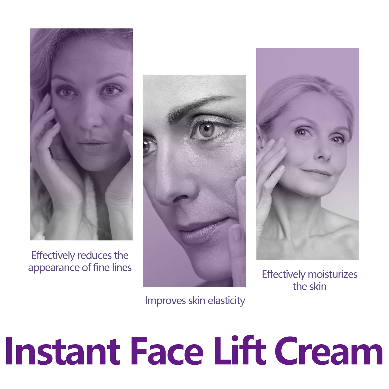 Crema viso lifting e rassodante Hoygi – Riduce le linee sottili e le pieghe nasolabiali, idrata e nutre la pelle delicatamente