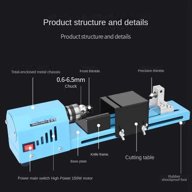 Miniature Round Beads Machine Diy Woodworking Lathe Woodworking Buddha Pearl Lathe Machinery