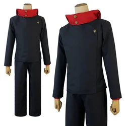 Holoun Jujutsu Jjk Manga Anime Itadori Yuji Cosplay Kostuum Pruik Jasje Broek Uniform Rose Net Synthetische Halloween Kerst