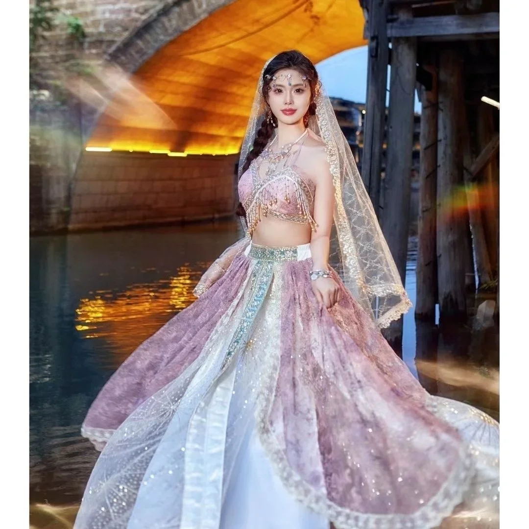 Feitian Western Region Princess Dance Dress Exotic Style Photography Clothing Travel Photography Loulan Photography Dance Dress