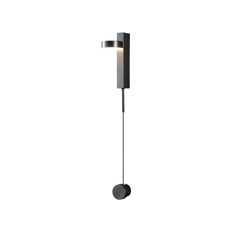 SOFEINA Nordic Brass Wall Lamp LED 3 Colors Creative Simple Gold Bedside Sconce Light for Home Living Room Bedroom