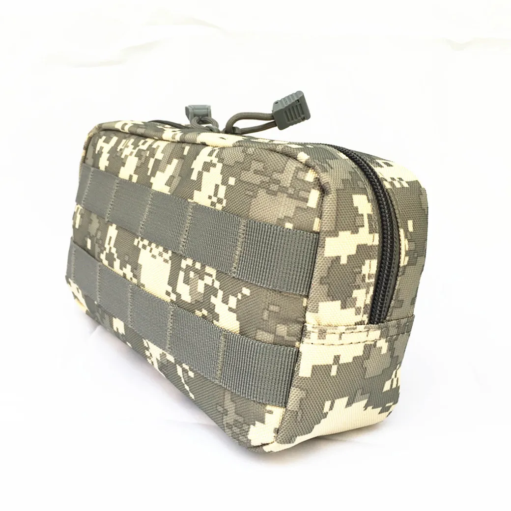 Molle Tactical Waist Bag Outdoor Magazine Waterproof Sport Waist Pack Carrier Phone Case For Backpack & Vest Camping Climbing