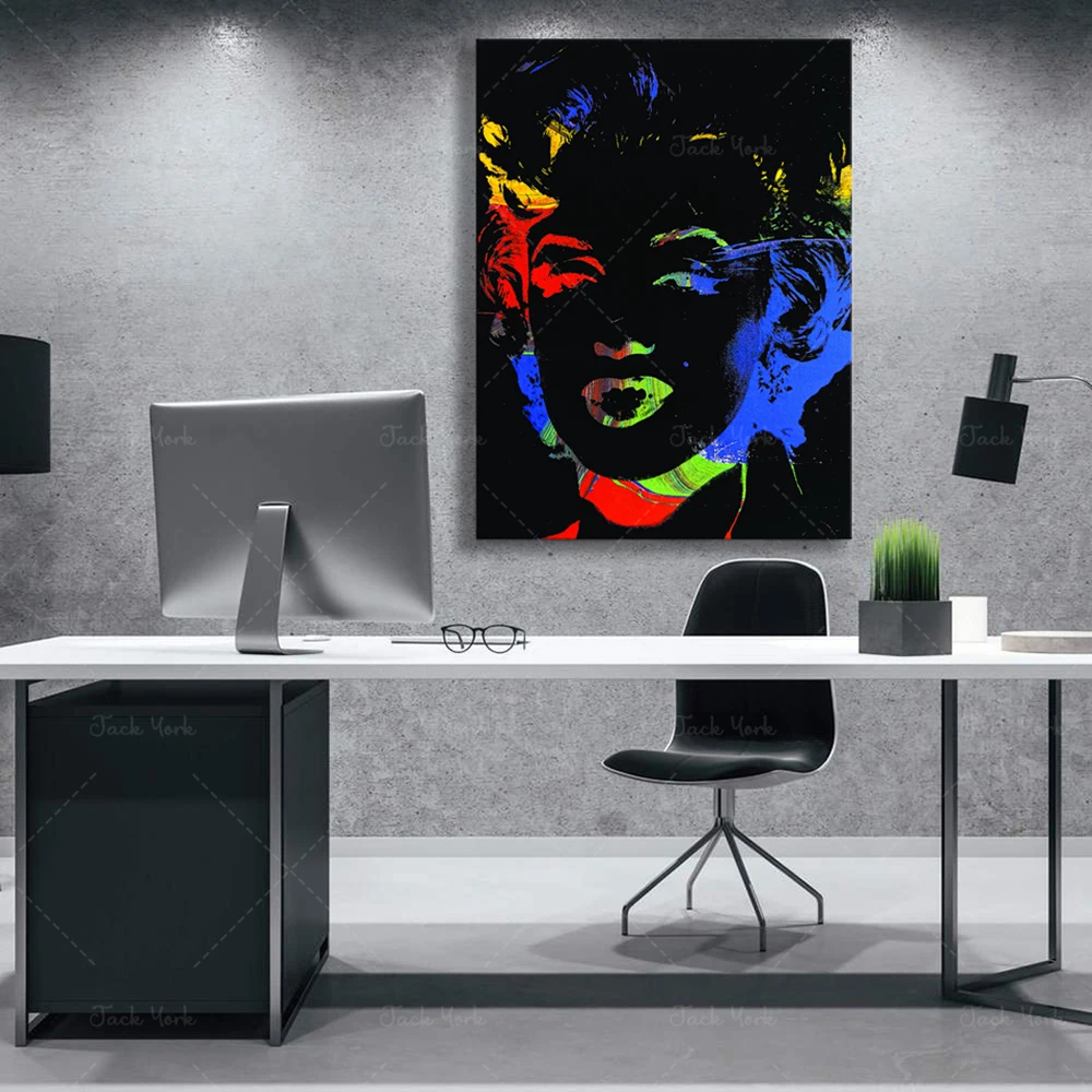 Marilyn - Andy Warhol Art Print, Digital Download Art, Pop Art, Pop Art Print, Andy Warhol Poster, Contemporary Art
