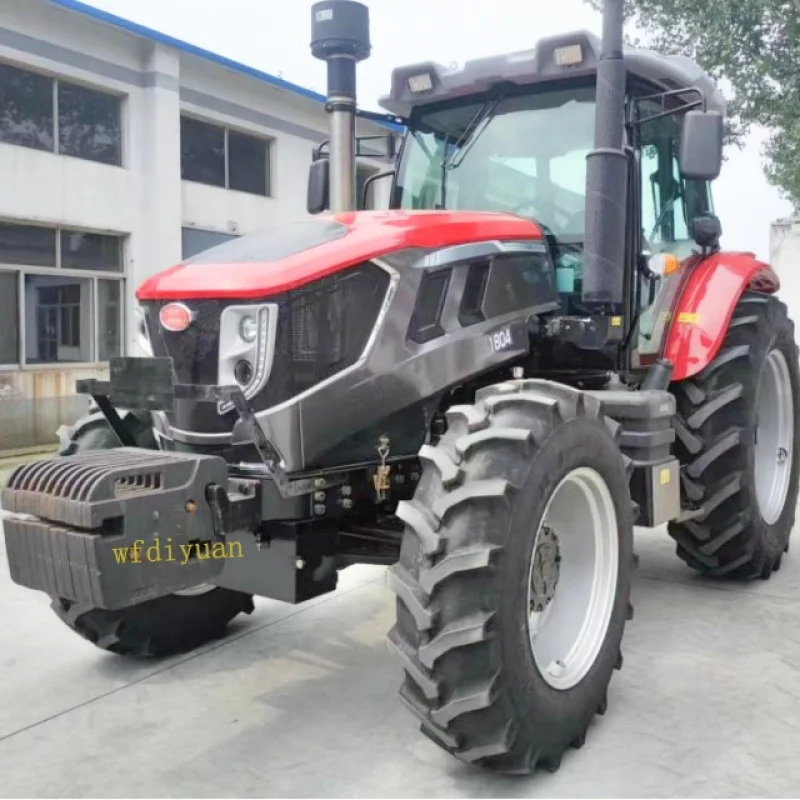 210hp 4x4 AC Cabin farm tractors traktor diyuan tractor price can talk agricola trator