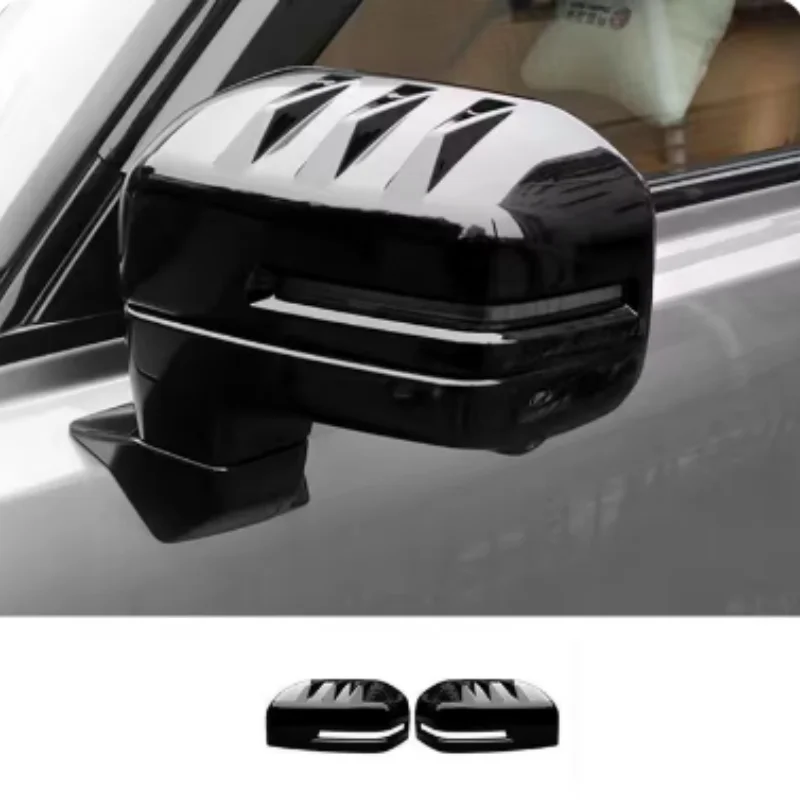 

For Haval Raptor 2023-2024 Black Knight Rearview Mirror Cover Protective Shell Reverse Mirror Cover Decorative Strip