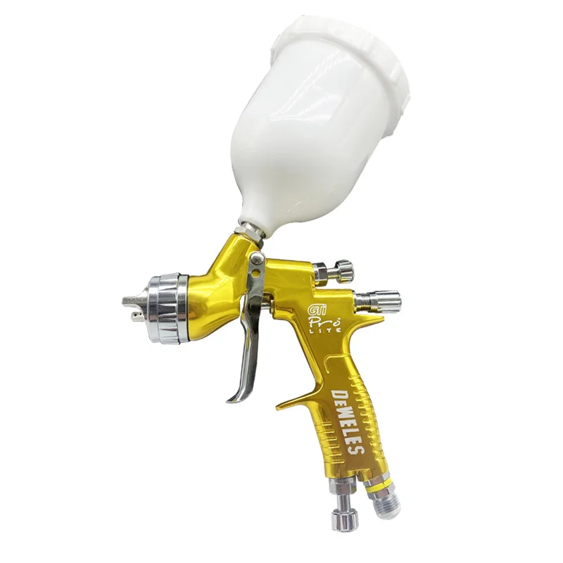 

1.3MM/1.8MM High-end Forged Spray Gun Furniture Car Paint Pot Pneumatic Atomization Gravity Feed Sprayer Tool