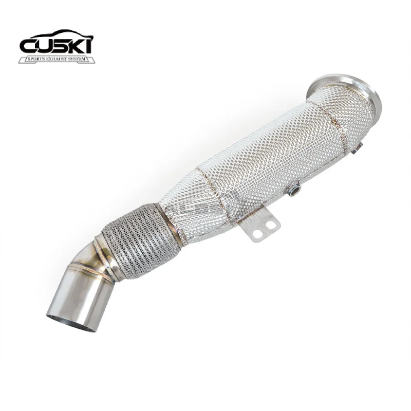 

Выхлопная труба для BMW X3 X4 G03 G04 B58 3.0T 2018-2023, высокопроизводительная выхлопная труба, изоляционный слой управления выходом мощности