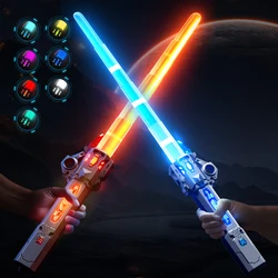70CM Lightsaber 7 Colors Change Kids Laser Sword Luminous With Sound Contract Toy for Children Party Game Free Shipping