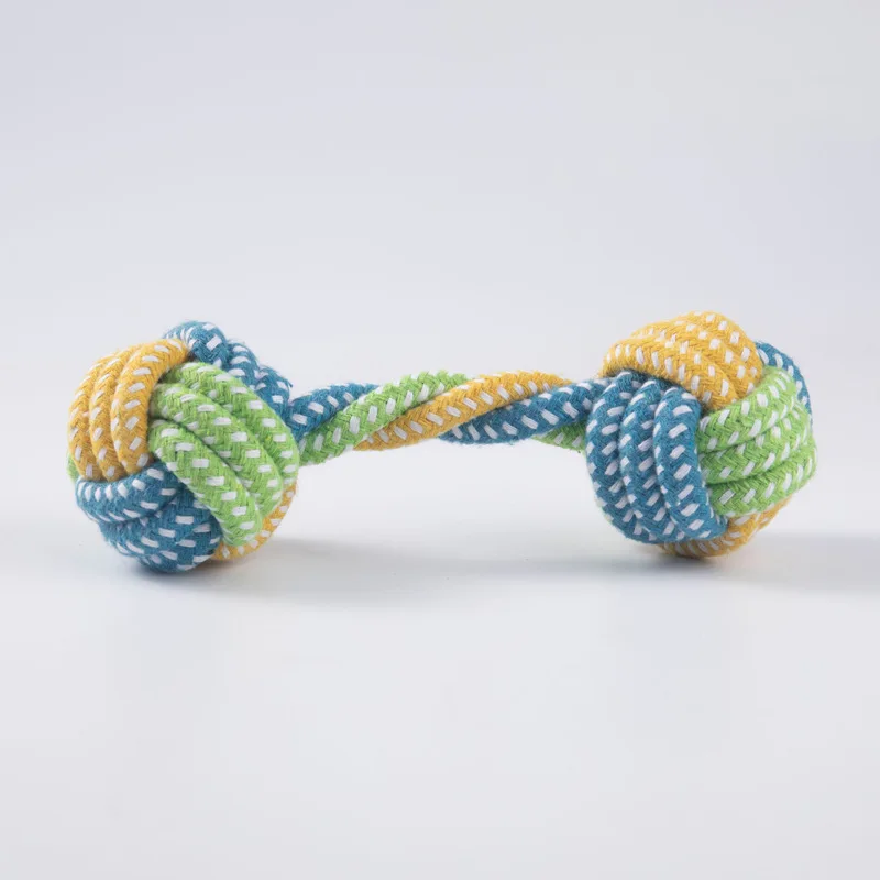 

Pet Dog Toys For Large Small Dogs Toy Interactive Cotton Rope Mini Dog Toys Ball For Dogs Accessories Toothbrush Chew Puppy Toy