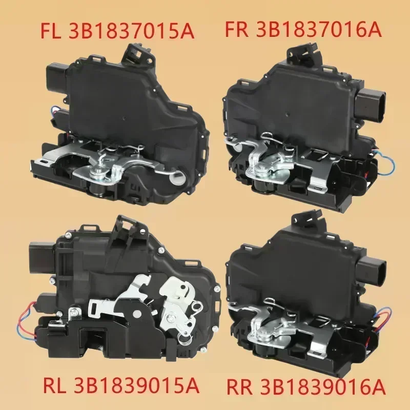 Siłownik zamka drzwi do VW Passat B5 Bora Golf IV Jetta MK4 Bora Skoda Octavia I Seat Leon Toledo II 3B 1837015 A 3B 1837016 A