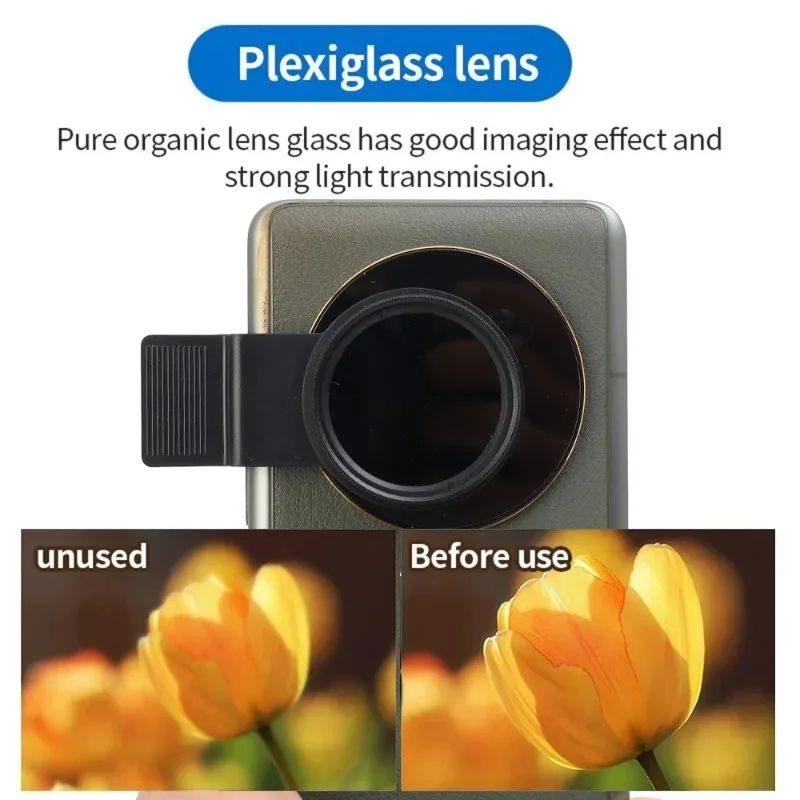 37mm CPL Polarizer Filter Circular Camera Clip Kits Universal Protable HD Phone Camera Lens for Iphone 15 14 Pro Xiaomi Samsung