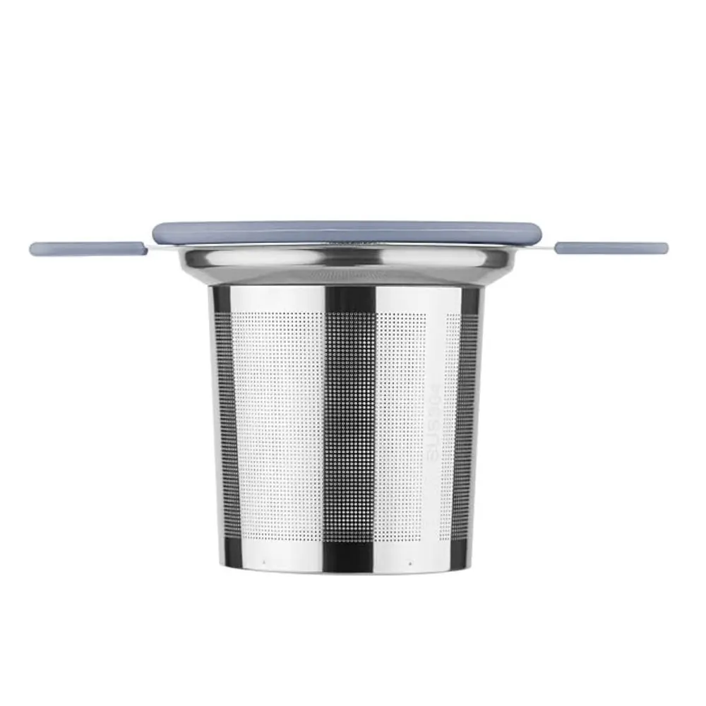

Kitchen Accessories With Silicone Handle Stainless Steel Tea Infuser Fine Mesh Loose Leaf Tea Filter Reusable Tea Strainer Herb