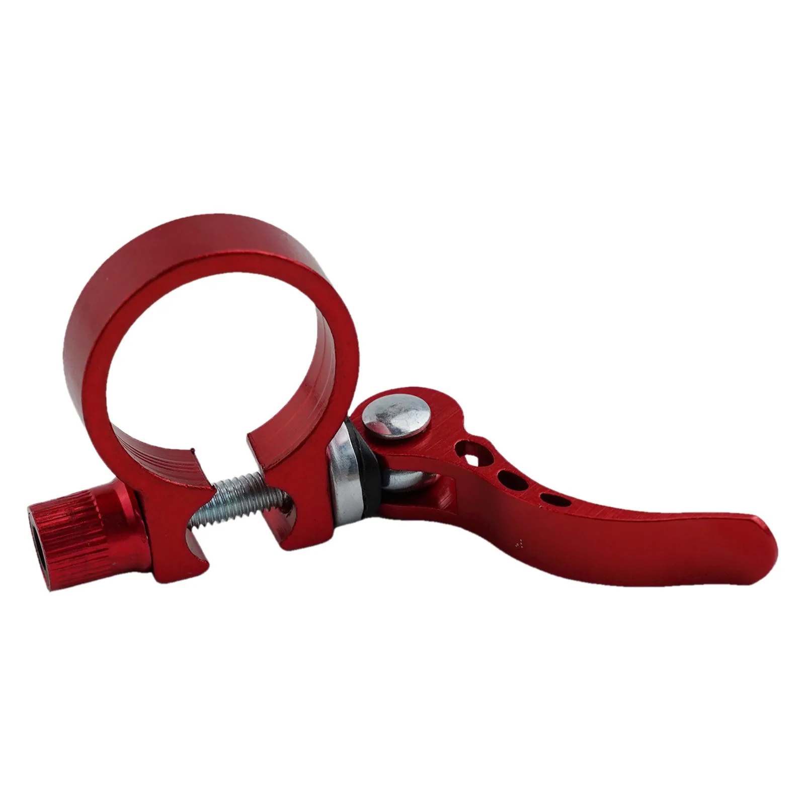 27.2-28.6mm Seatpost Clamp Bike Seatpost Clamp Easy To Install Oxidation Process Quick-release And Locked Styles