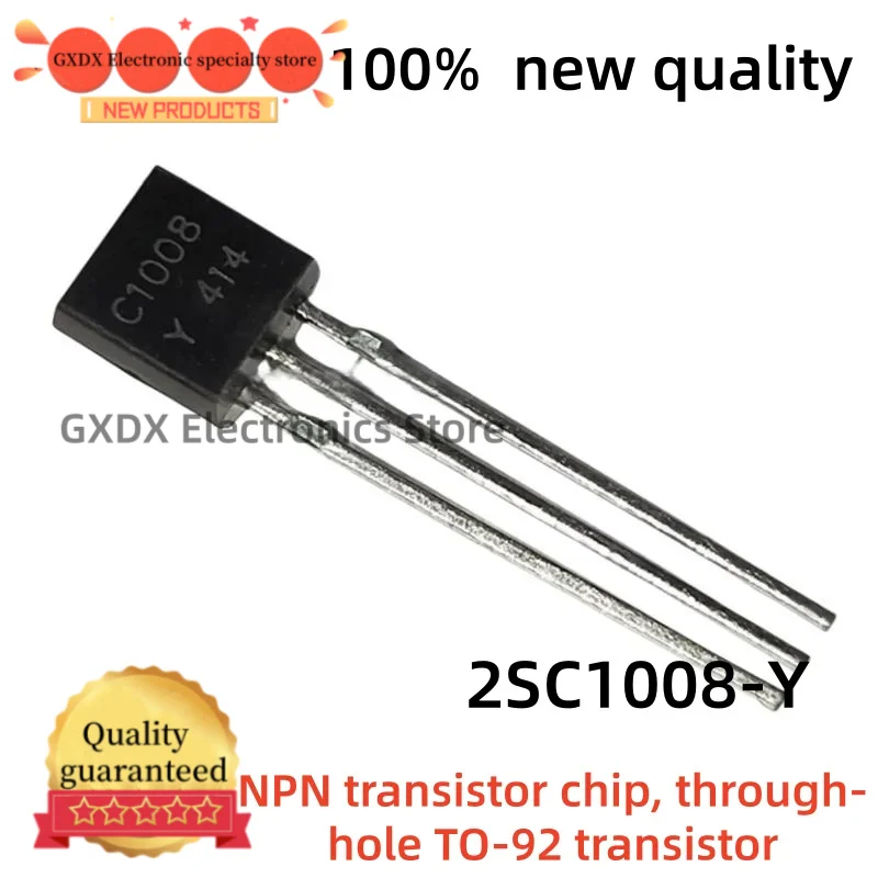 50-100 pieces 100% new quality 2SC1008 TO92 C1008 TO-92 2SC1008-Y 0.8A 30V NPN TRANSISTOR
