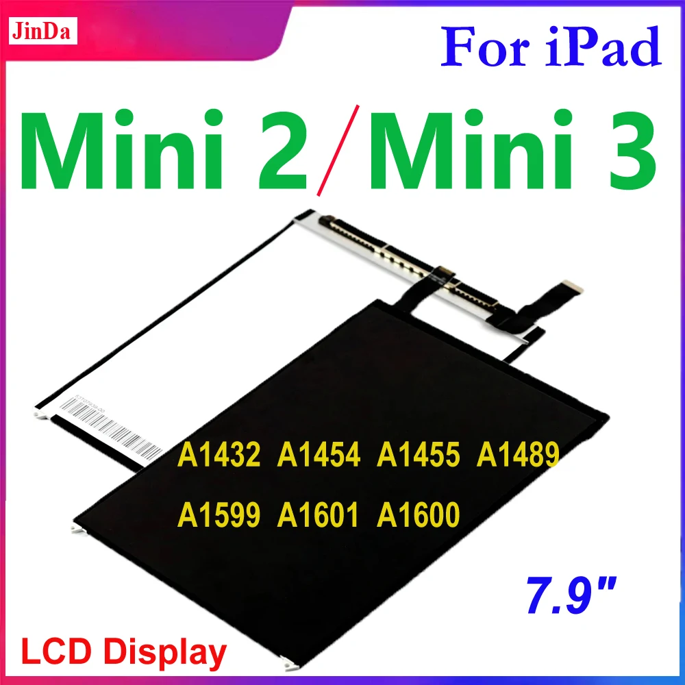 

Проверенный 7,9-дюймовый ЖК-дисплей для iPad Retina Mini 2 (A1432, A1454, A1455, A1489) и iPad Mini 3 (A1599, A1601, A1600)