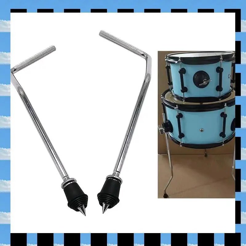 

ABME 2PCS Floor Legs Drum Accessories Adjuster Drum Set Drum Feet Feetdrum For Snare Percussion Instrument Parts