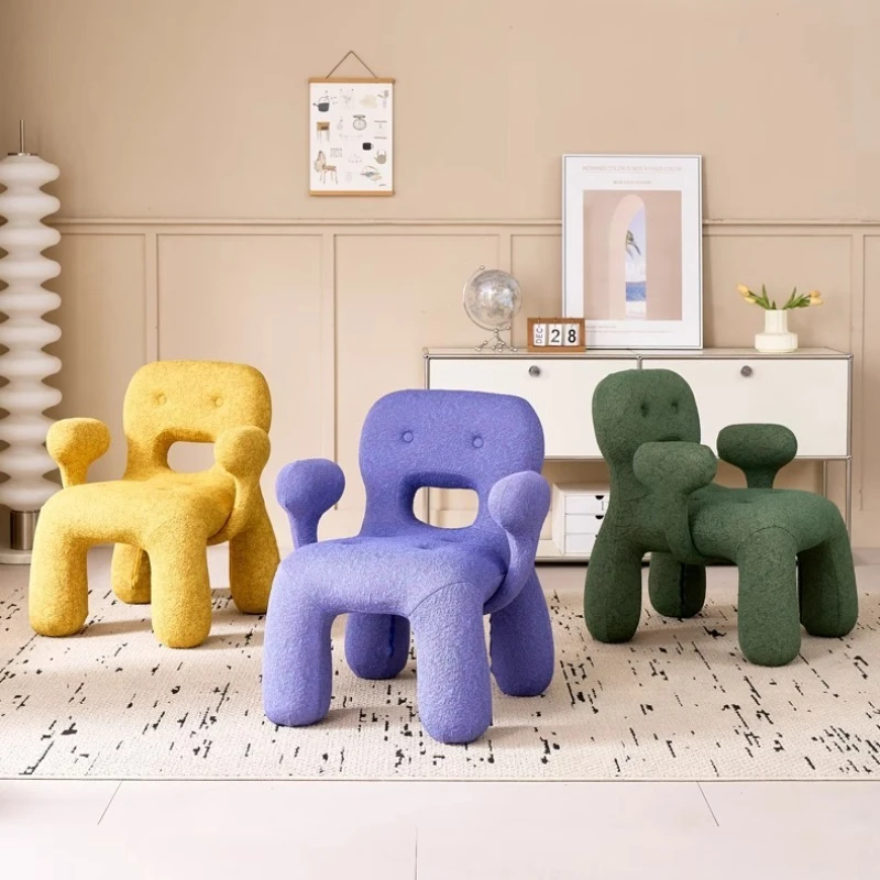 كرسي حديث مريح كسول ناعم لشخص واحد مسند ظهر كرسي الإبداع الجمالي الحد الأدنى كراسي أثاث غرفة المعيشة المنزلي #3