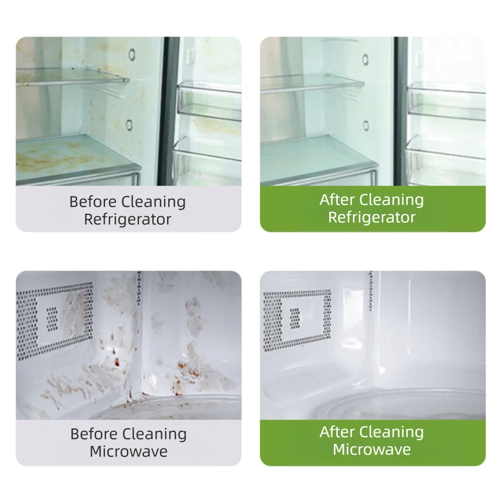 Household Essential Cleaner For Microwave Oven Stain & Smell Deep Cleaning Power Ensures Lasting-freshness & Hygiene. Clean &