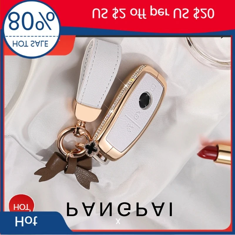 

2026 For MERCEDES-BENZ 2026 Hot Car Sticker Luxury Car Remote Key Cover Case Shell For Mercedes Benz A C E S G GLS CLA Class W21