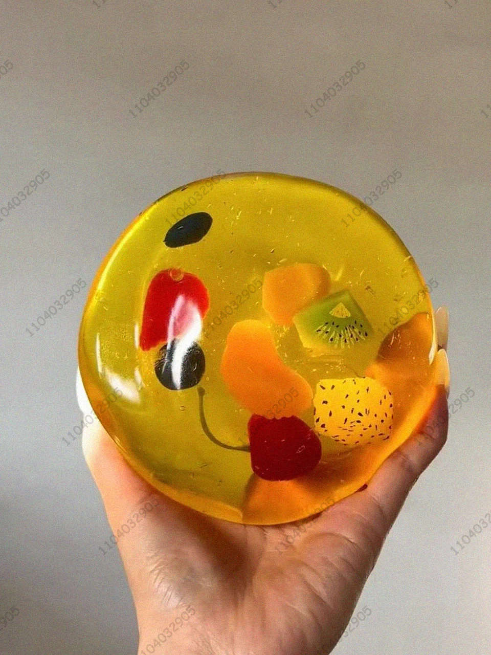 Bola de estresse enorme, bola de frutas variada, brinquedo antiestresse, bola de apertar sem salto, brinquedo sensorial antiestresse para crianças, exercício de mão