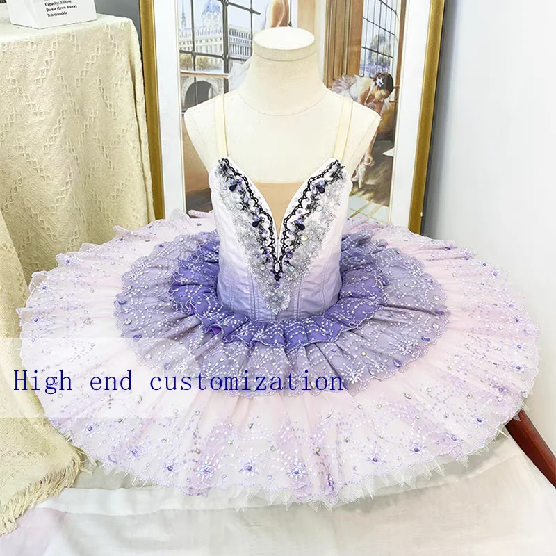 

Ballet Skirt Professional Classic Pancake Tutu Performance Costume
