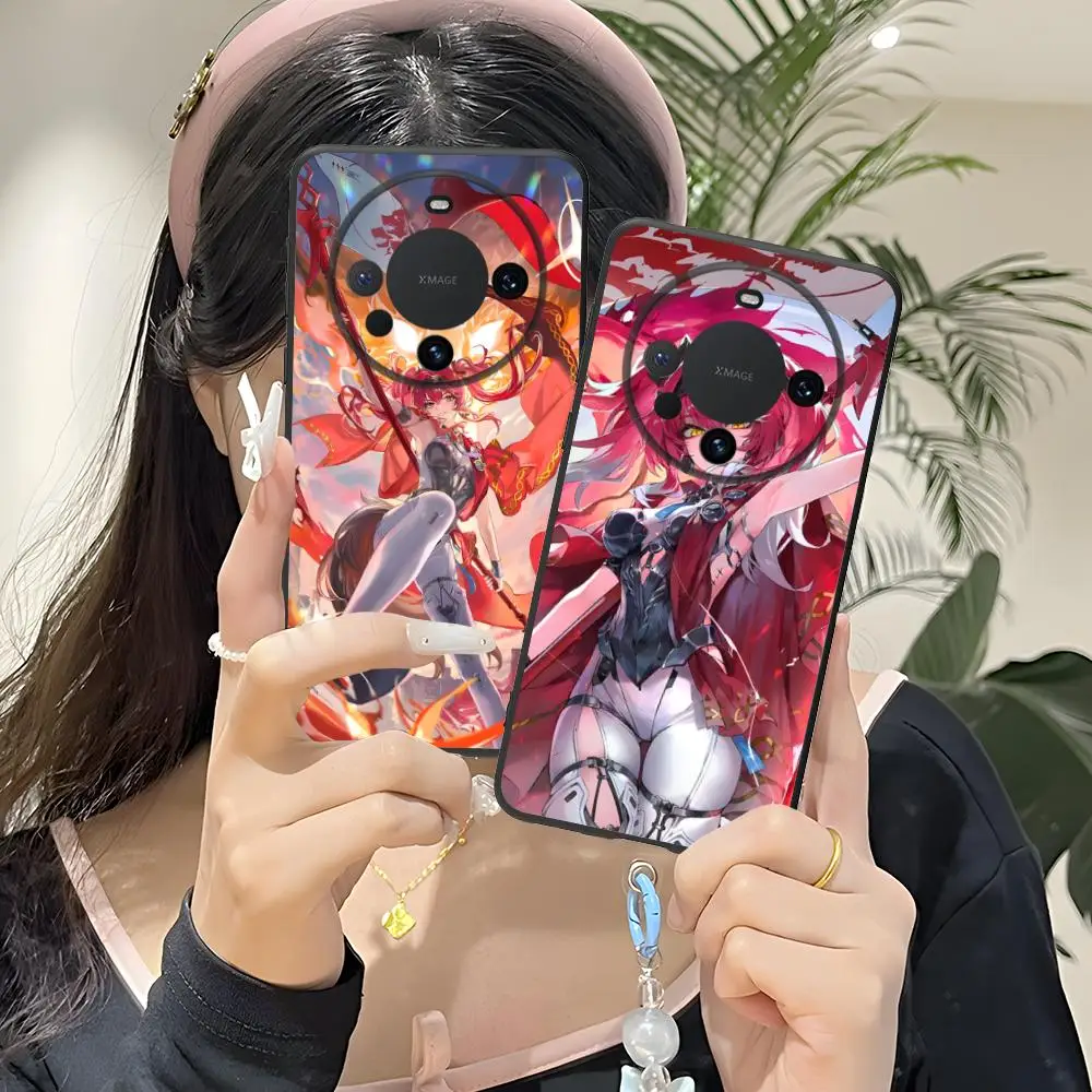 

Чехол для телефона Wuthering Waves Lupa для Huawei Mate 60 50 40 30 20 10 Pro Plus Lite E 5G с цветной печатью, защитный чехол для мобильных телефонов