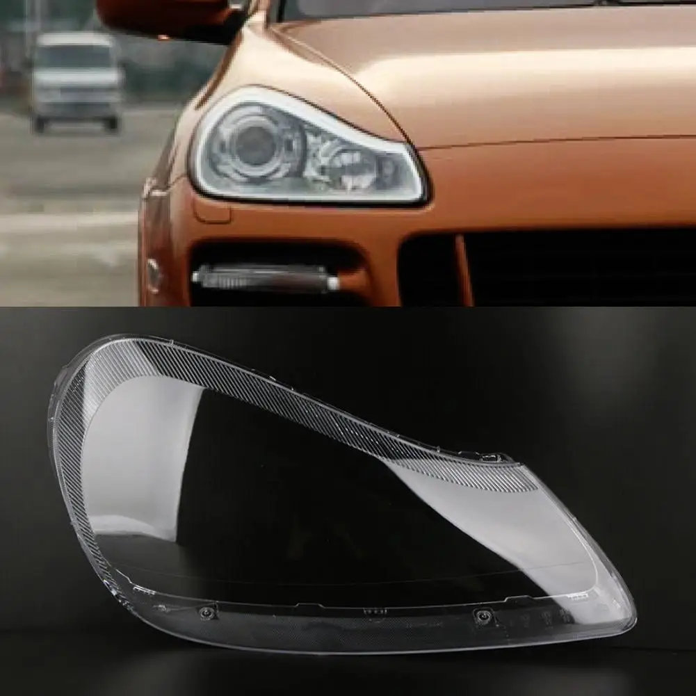 

Передняя правая прозрачная крышка объектива фар ПК, подходит для Porsche Cayenne 2010 2009 2008 2007
