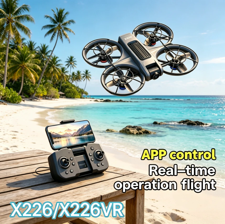 original-x226-x226vr-foldable-rc-quadcopter-8k-dual-camera-5g-wifi-fpv-with-screen-remote-professional-aerial-photography-drone