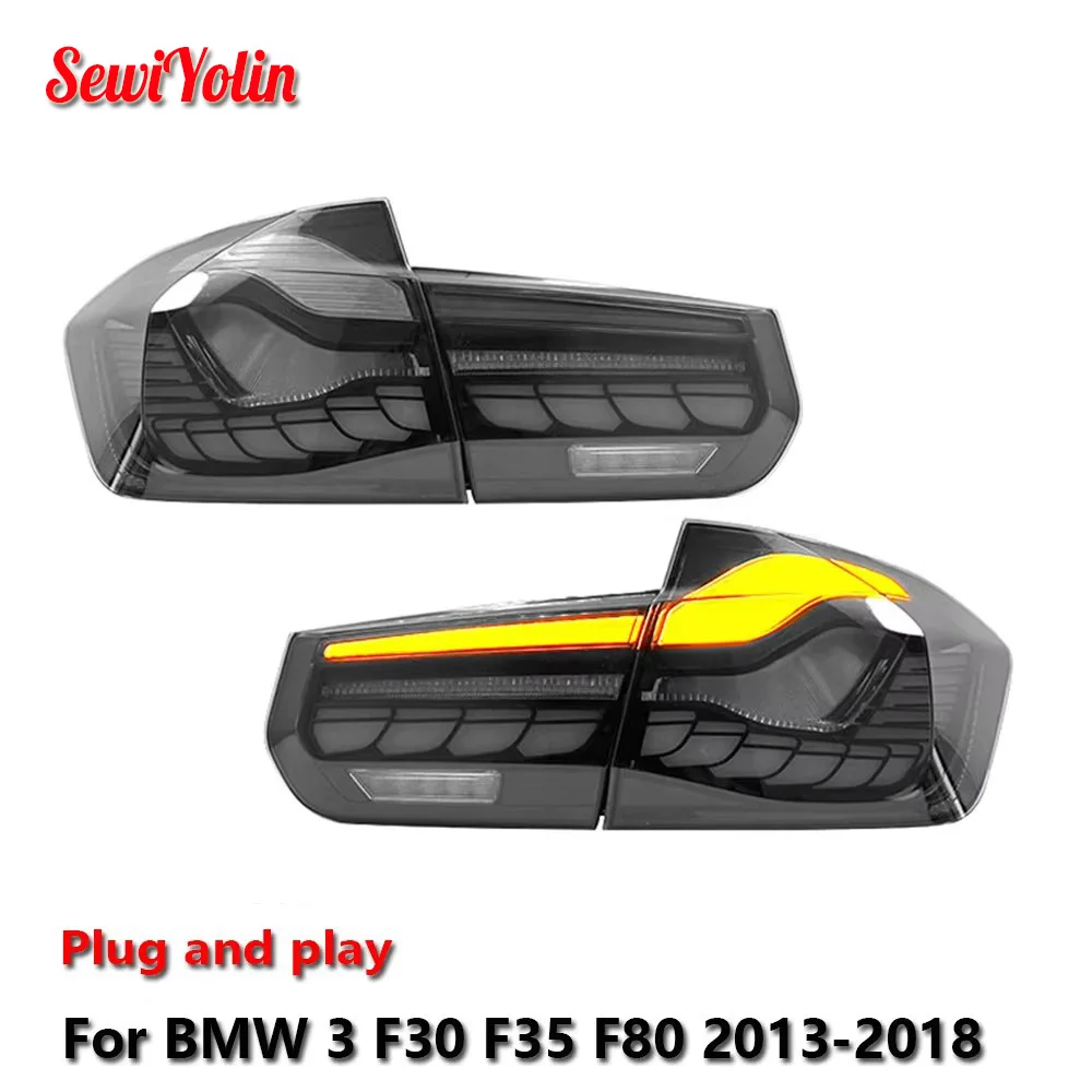 

Car Accessories Tail Lights Led For BMW 3 F30 F35 F80 2013-2018 DRL Fog Rear Trailer lamps Turning Signal Voiture Plug And Play